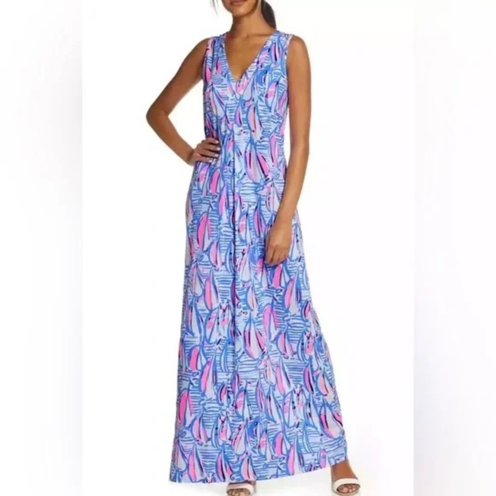 New Lilly Pulitzer Amina maxi sleeveless dress - size XXS